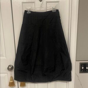 Chic Black A-Line Women's Skirt